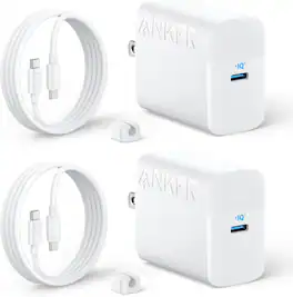 Anker - 45W USB C Charger Block, PPS Fast Charger - White
