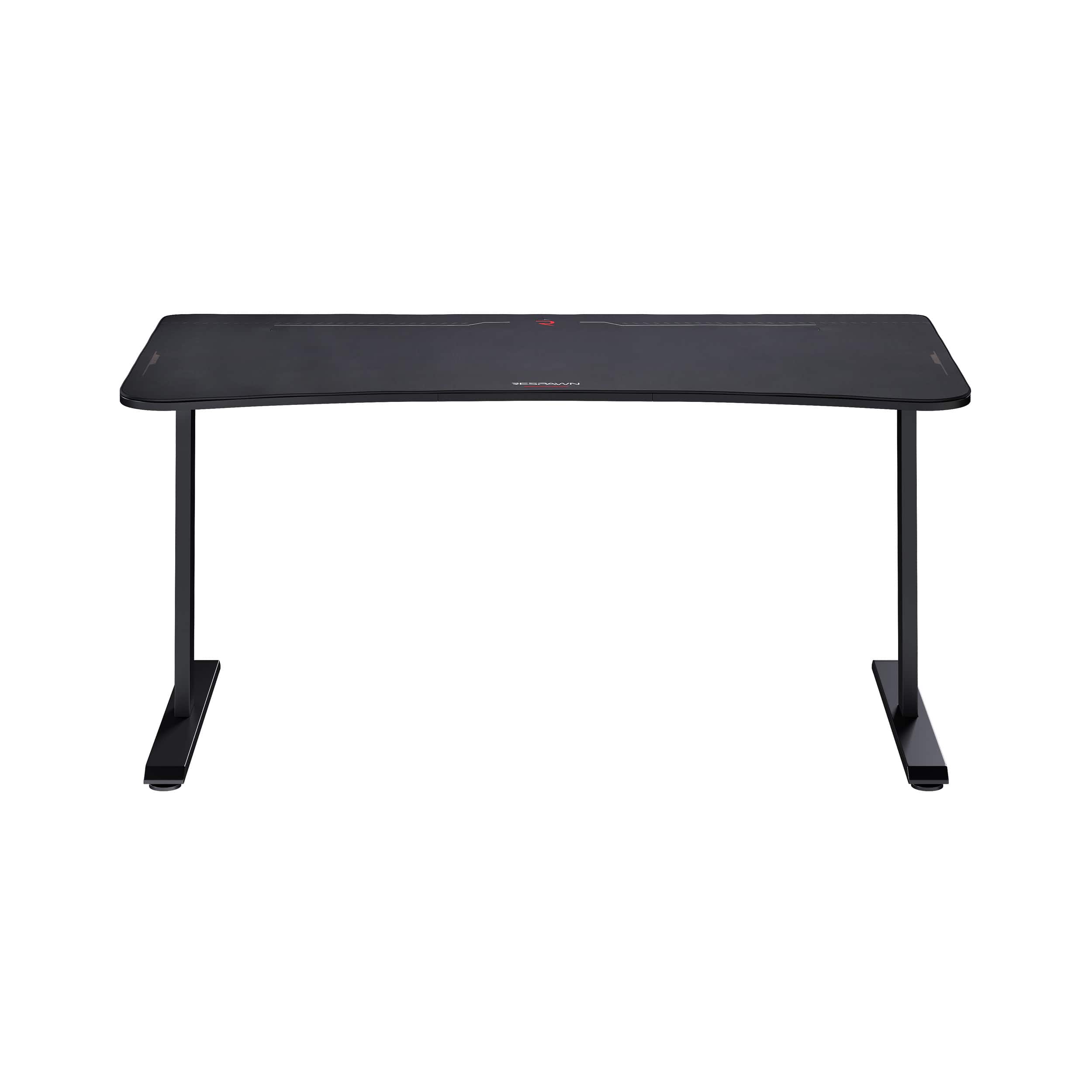 Respawn Products - RESPAWN 1063 Gaming Desk - 63in Computer Desk With Mouse Pad - Black