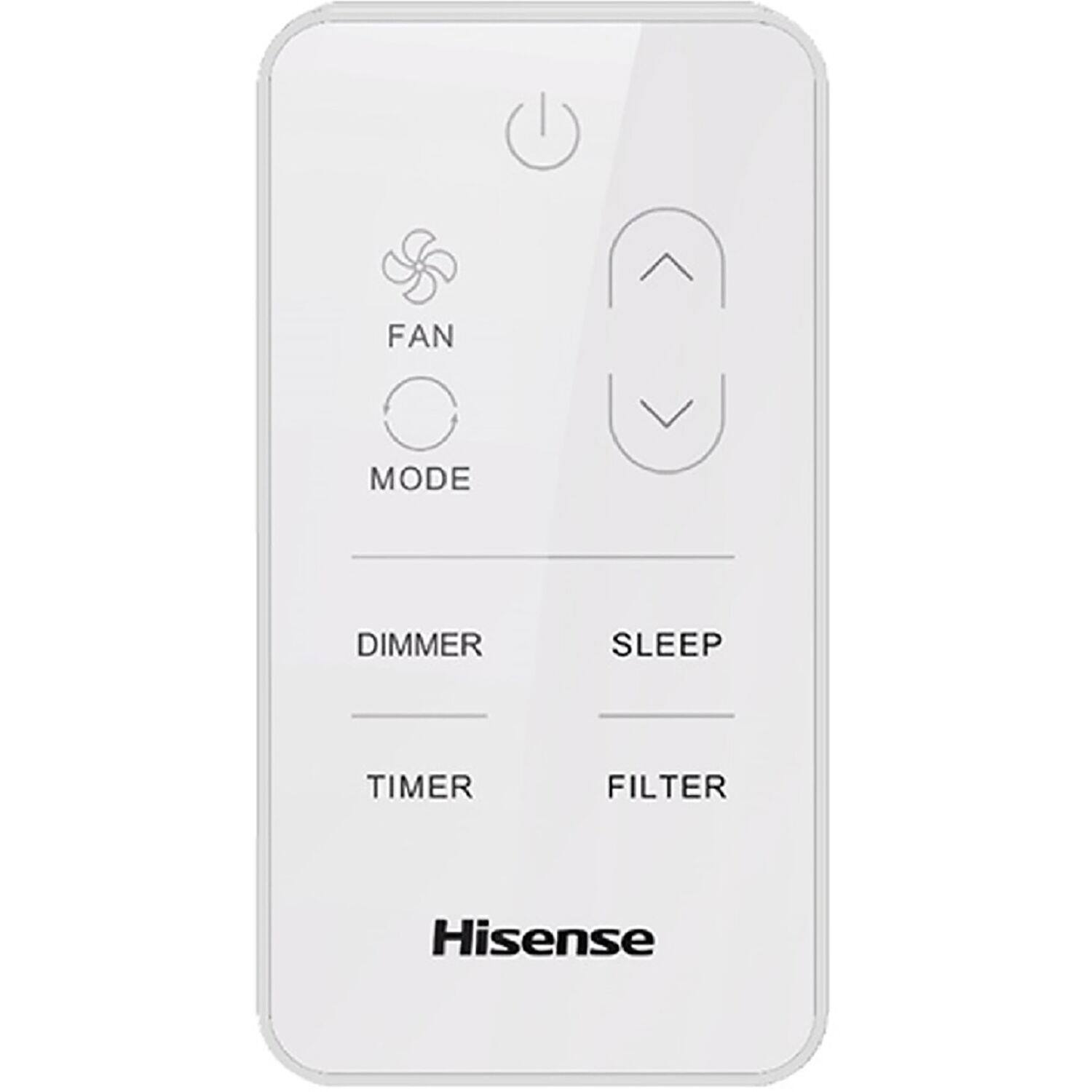 FAN MODE DIMMER SLEEP TIMER FILTER Hisense