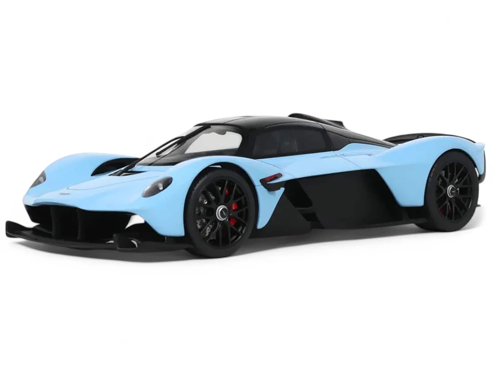2023 Aston Martin Valkyrie Light Blue with Black Top 1/18 Model Car by GT Spirit price history on PriceWatchPro