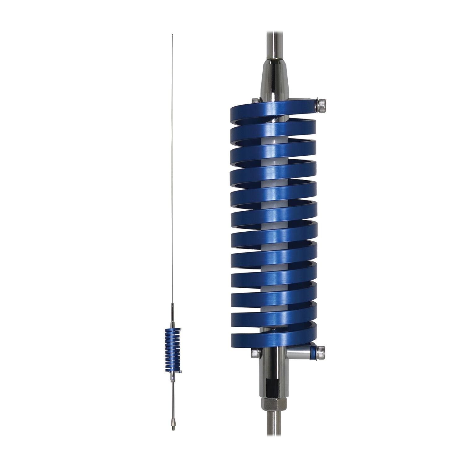 Alt View 6. Browning - Browning Br-91-bl Br-91 63-in. 15,000-watt Flat-coil Cb Antenna With 6-in. Shaft (blue) (blue) - Blue.