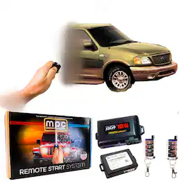 MPC - Remote Start w/Keyless Entry For 1999-2003 Ford F-150 - Gas - Black