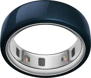 Oura - Ring 4 Ceramic - Smart Ring - Size Before You Buy with OR4 Sizing Kit - Size 13 - Midnight - (2025)