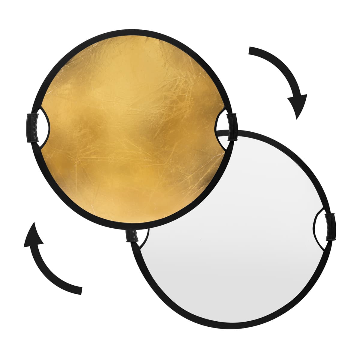 "Glow - Circular Collapsible Reflector with Handles (32"", Gold/White)" price history on PriceWatchPro