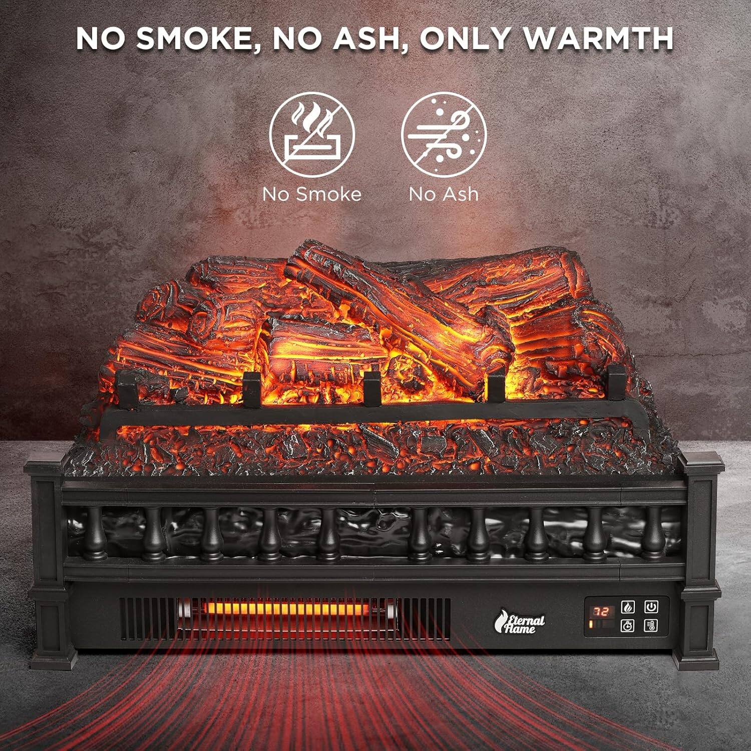 NO SMOKE, NO ASH, ONLY WARMTH

No Smoke  
No Ash

Eternal Flame

72