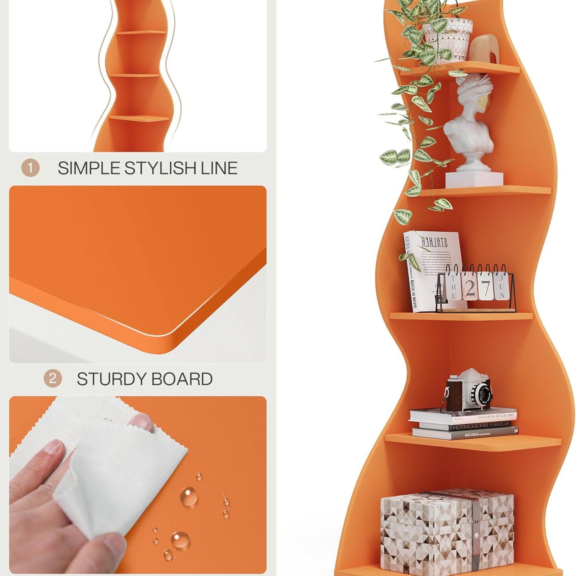 1. SIMPLE STYLISH LINE  
2. STURDY BOARD