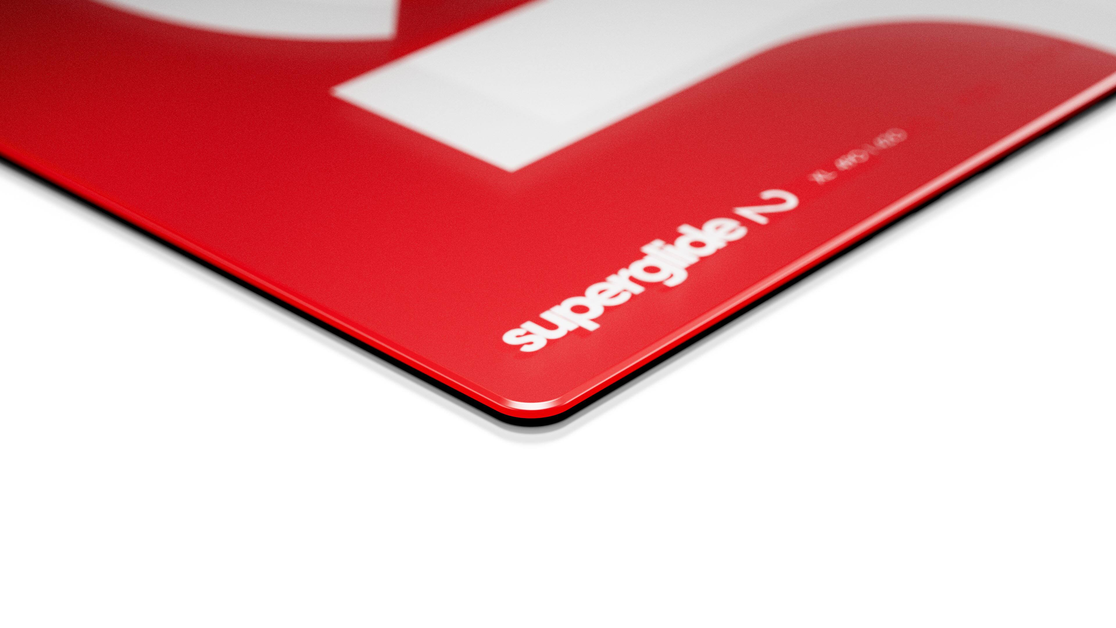 マウス・トラックボール Pulsar superglide XL RED Superglide Glass Mousepad Large, X-Large, XX-Large – Pulsar