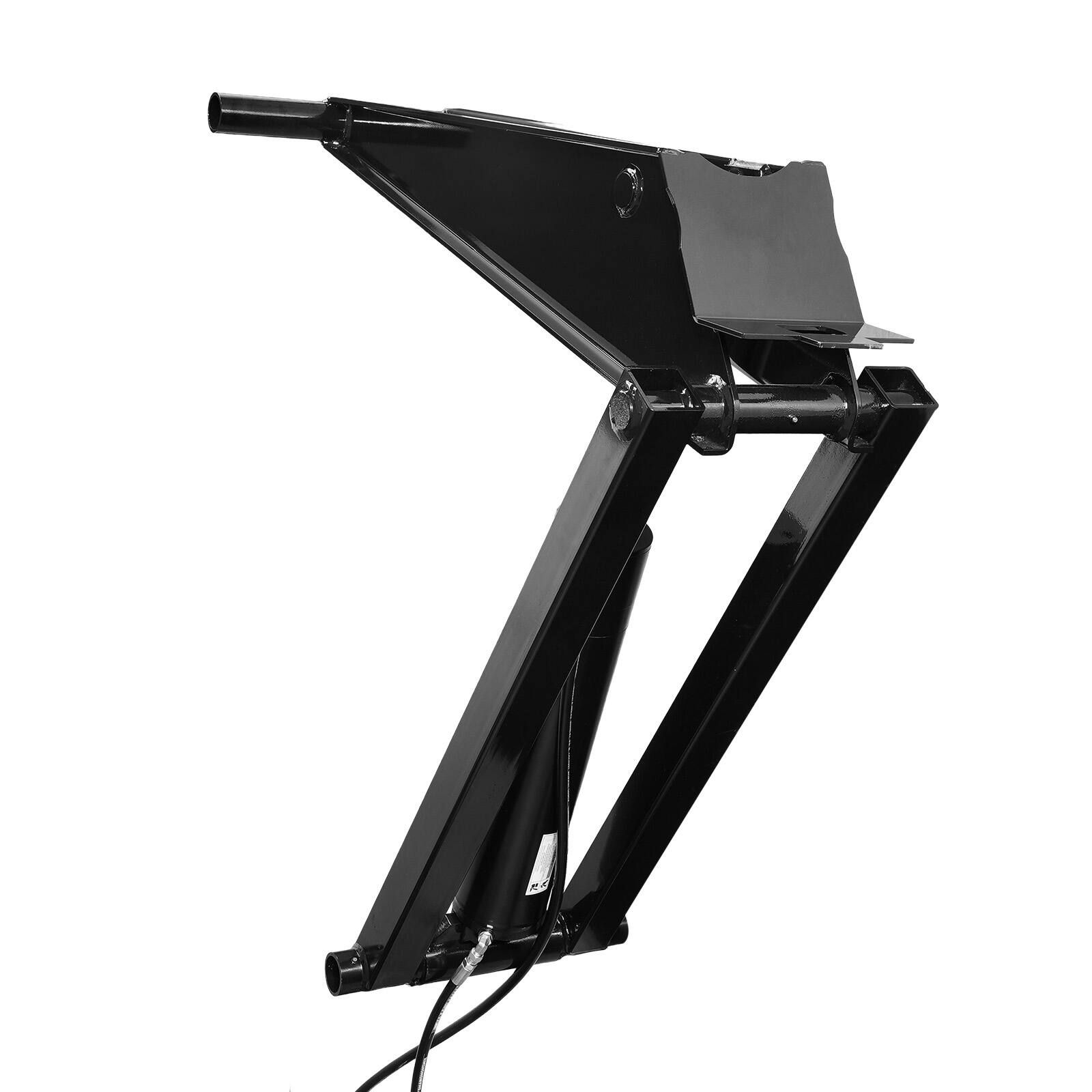 Alt View 5. VEVOR - Hydraulic Dump Lift Kit, 22,000 lb/10 T Dump Trailer Hydraulic Scissor Hoist Kit Standard Kit, Hydraulic Dump Bed Kit - Black.