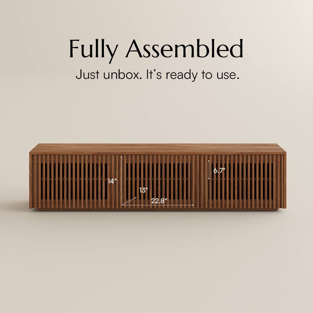 Fully Assembled  
Just unbox. It's ready to use.  
14" x 13" x 22.8" x 6.7"
