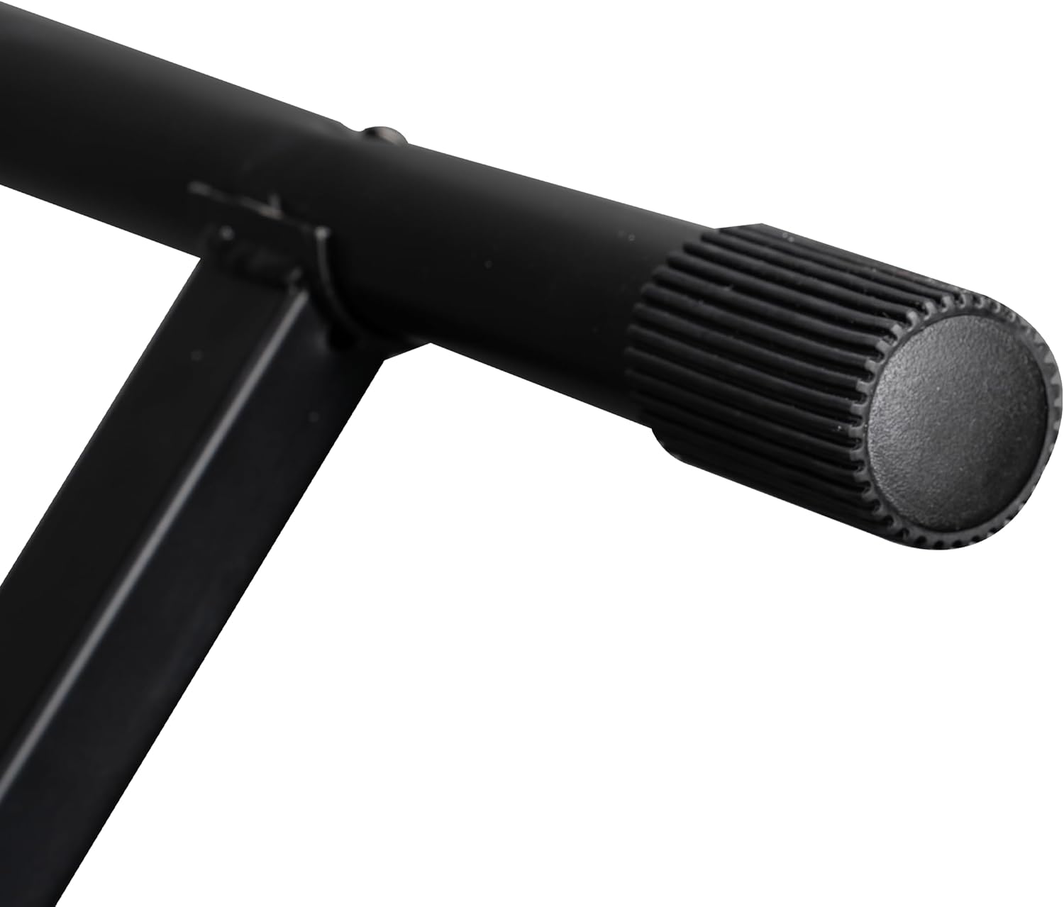 Back. Gator - X-Style Keyboard Stand with Single-Braced Heavy-Duty Metal Tubing, Non-Slip Rubber Feet and Black Powder-Coated Finish.