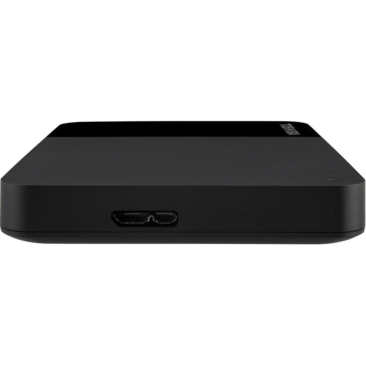 Alt View 4. Toshiba - Toshiba Canvio Ready 1TB USB 3.2 Gen 1 Portable Hard Drive, Black - Black.
