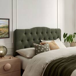 Annabel Upholstered Headboard by Modway - Sage