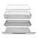 Alt View 12. Chefman - Toast-Air 6-Slice Convection Toaster Oven + Air Fryer - Silver.