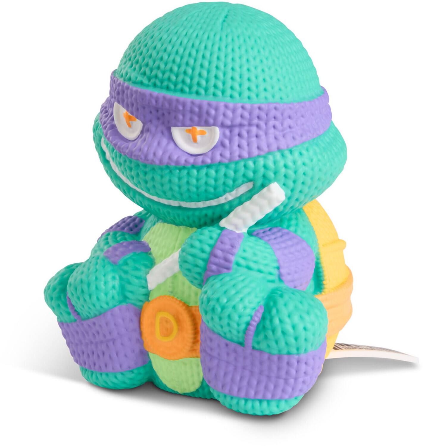 Alt View 1. Handmade by Robots - Teenage Mutant Ninja Turtles (TMNT) - Donatello Blacklight Limited Edition Vinyl Figure   - COLLECTIBLES - Multicolor.