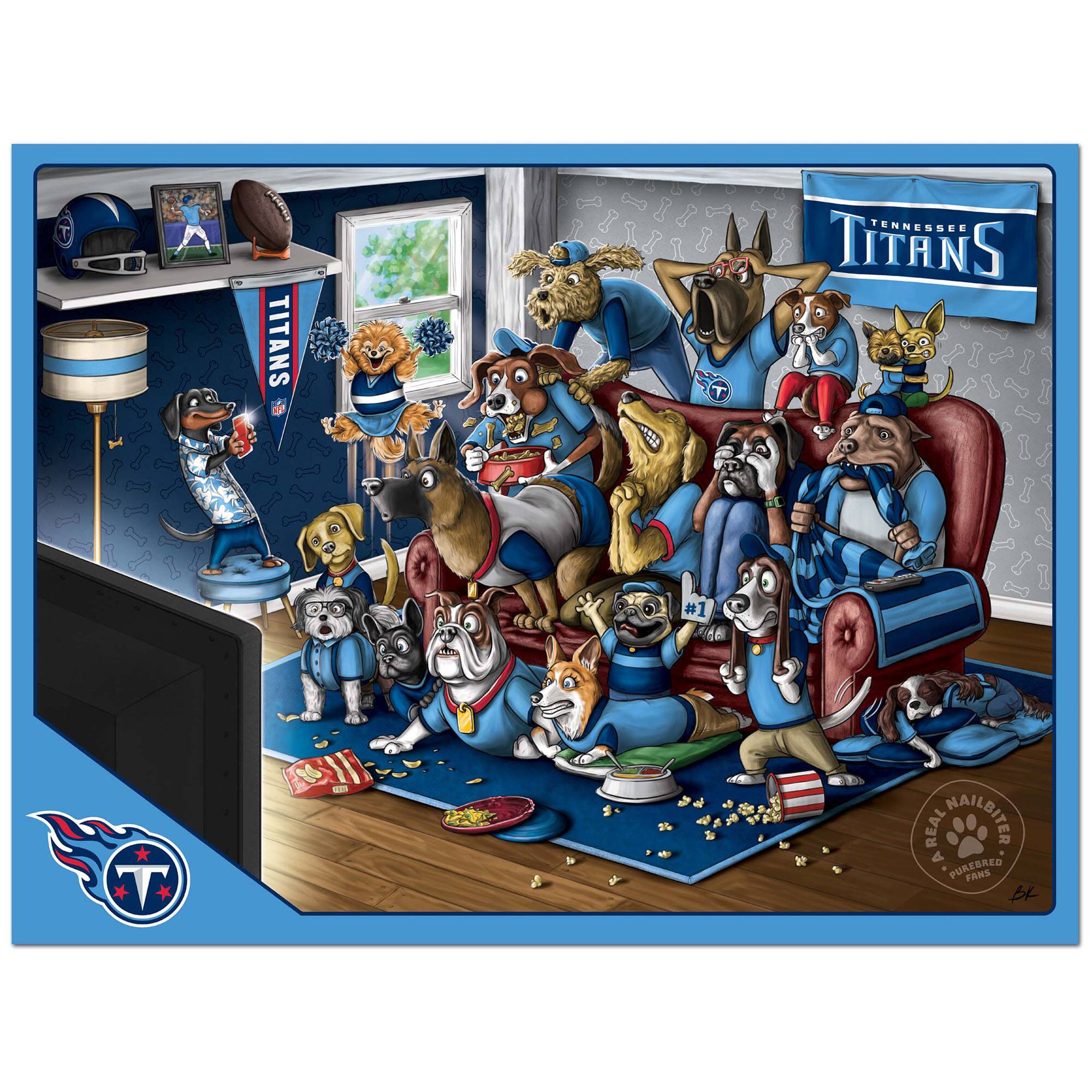 TITANS I TENNESSEE TITANS #1 WAS A REAL NAILBITER A PUREBRED FANS