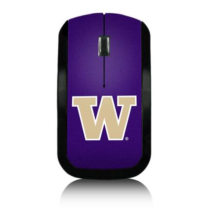 Front. Keyscaper - Washington Huskies Solid Design Wireless Mouse - Multicolor.