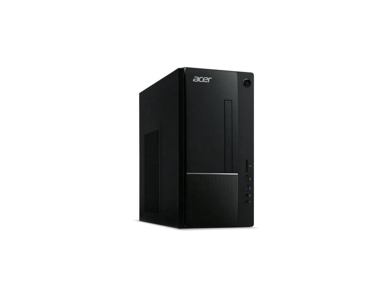 Alt View 1. Acer - Acer Aspire TC-1775-UR12, i5-14400 10-Core, 16GB DDR5 4800MHz, 512GB M.2 PCIe Gen4 SSD, Windows 11 - Black.