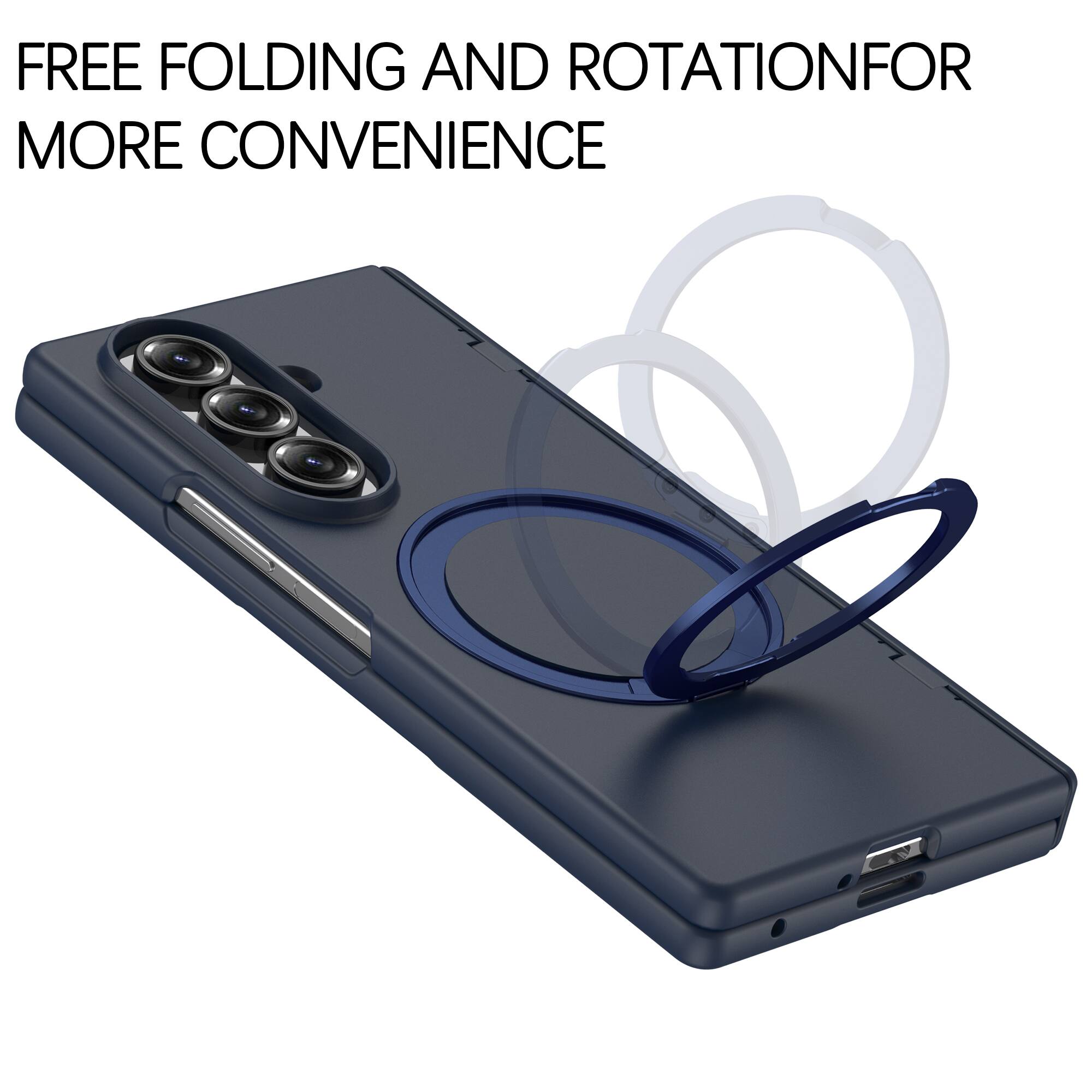 FREE FOLDING AND ROTATION FOR MORE CONVENIENCE