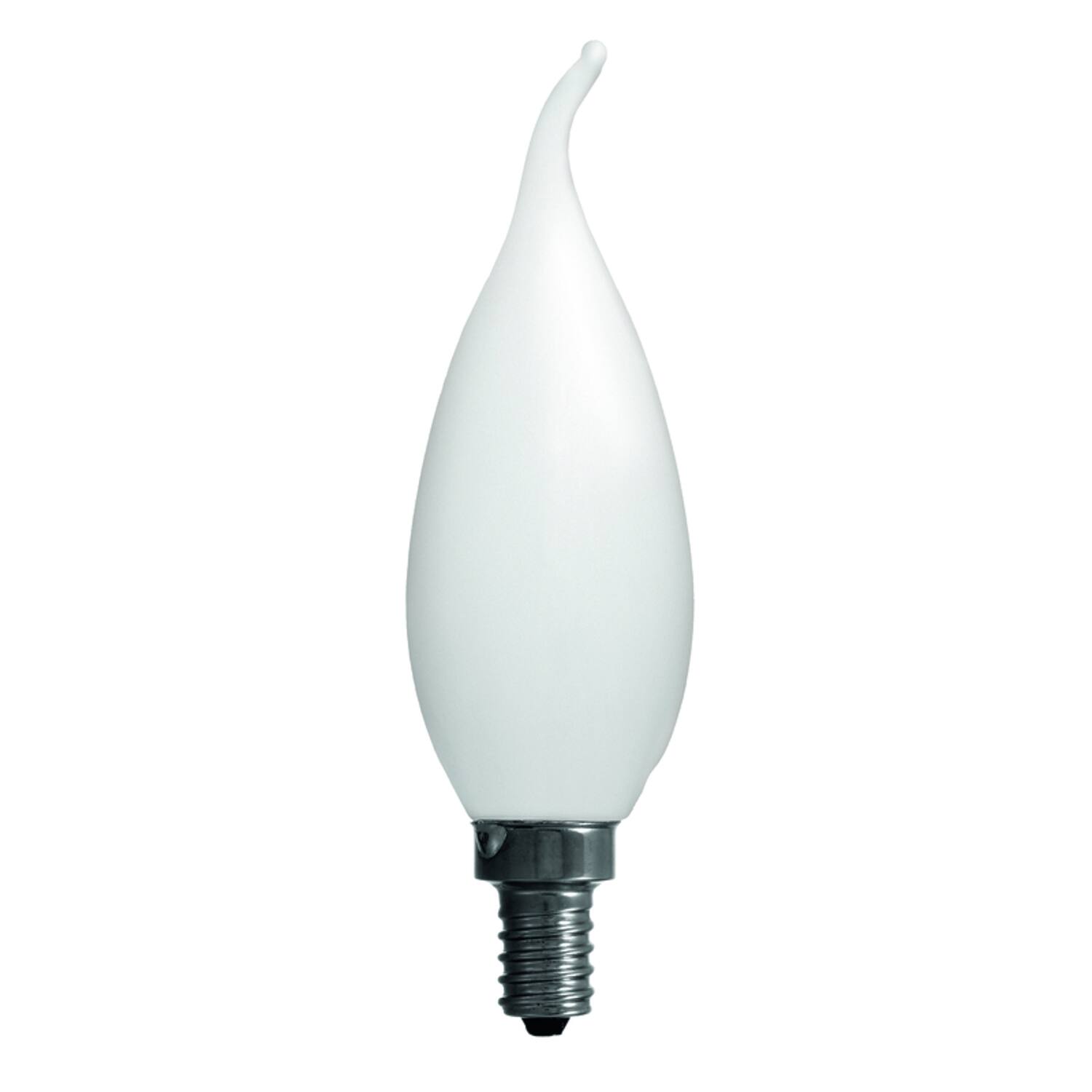 Angle. Sylvania - Sylvania Natural B10 E12 (Candelabra) LED Bulb Soft White 40 Watt Equivalence 2 pk.