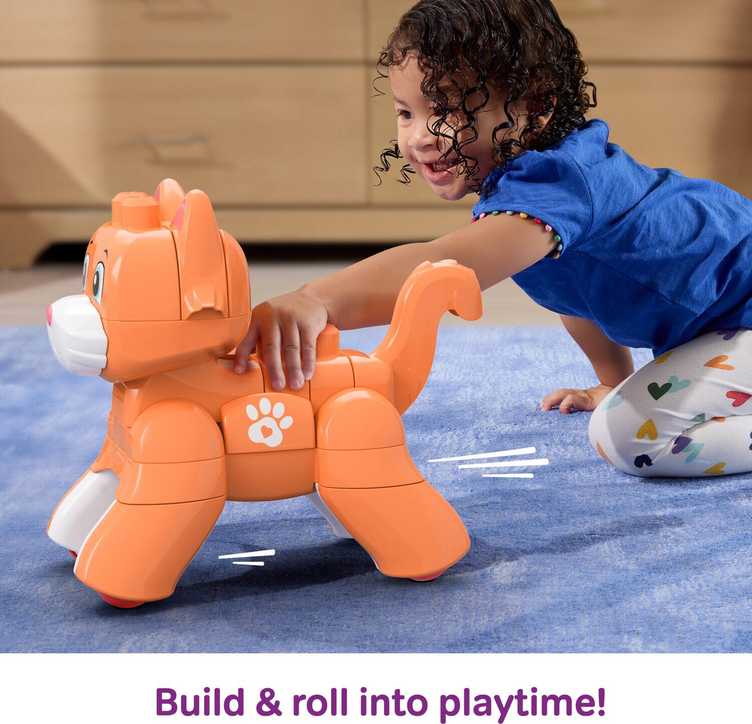Build & roll into playtime!