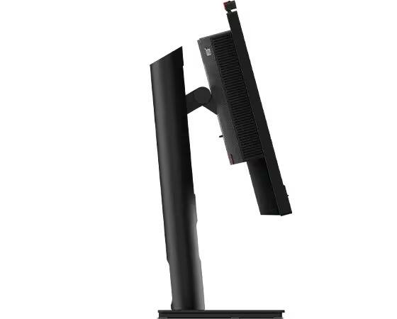 Back. Lenovo - Lenovo 22" FHD IPS Monitor, 4ms Response Time, Anti-Glare, 250 nits Brightness, VESA Mount, HDMI & DKZ Hub, Black Color - Black.