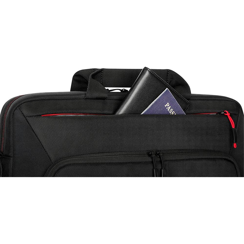 Alt View 6. Lenovo - 15.6" Essential Plus Topload Carrying Case 4X41A30365 - Black.