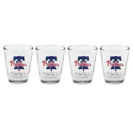 The Memory Company - 4-Pack 2oz. Shot Glass Set - Multicolor