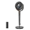 Dreo - Standing Fan, 120°+120° Smart Oscillating Floor Fans, 85 ft Fan For Bedroom, DC Motor Quiet Fans, adjustable height - Gray