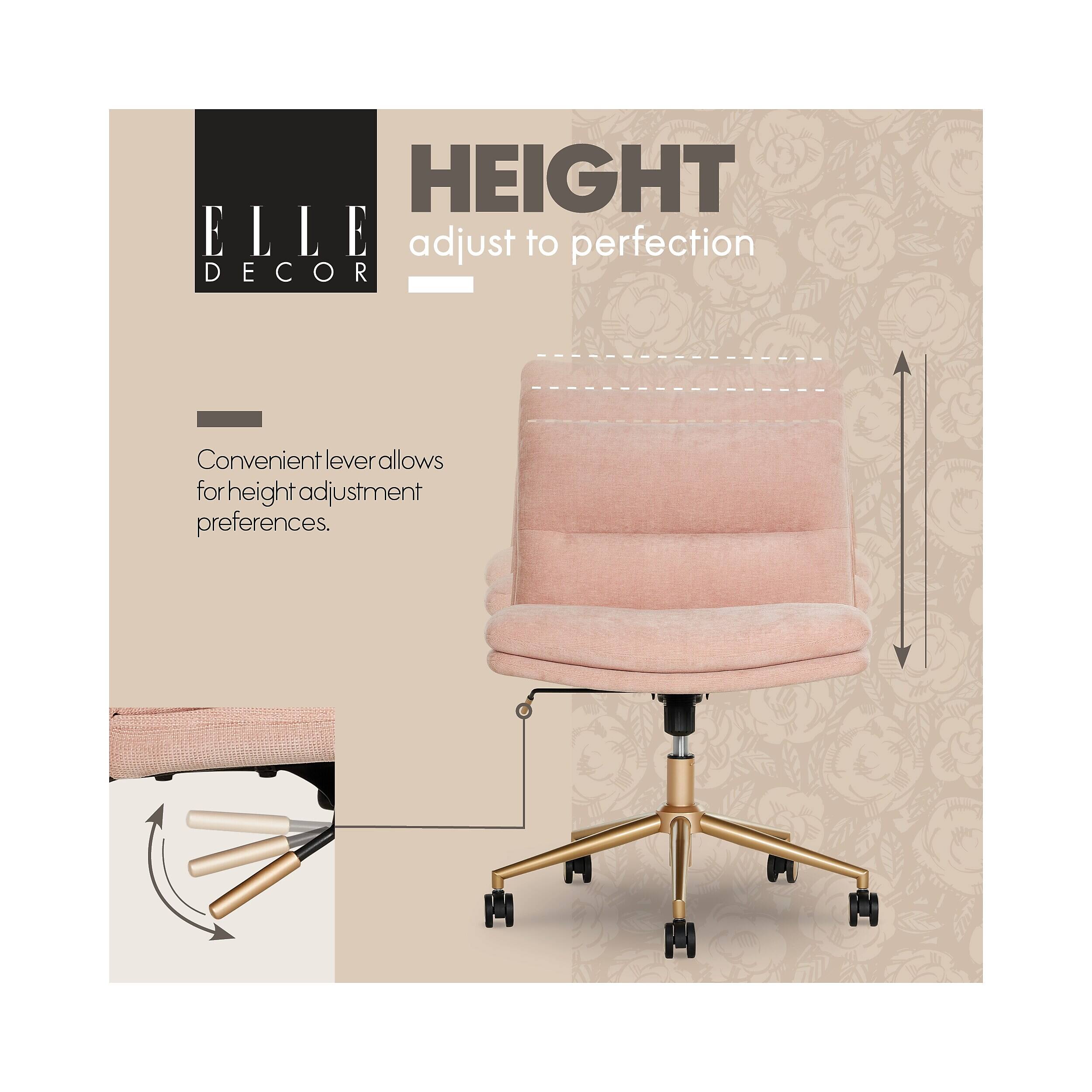 HEIGHT  
adjust to perfection  

Convenient lever allows for height adjustment preferences.