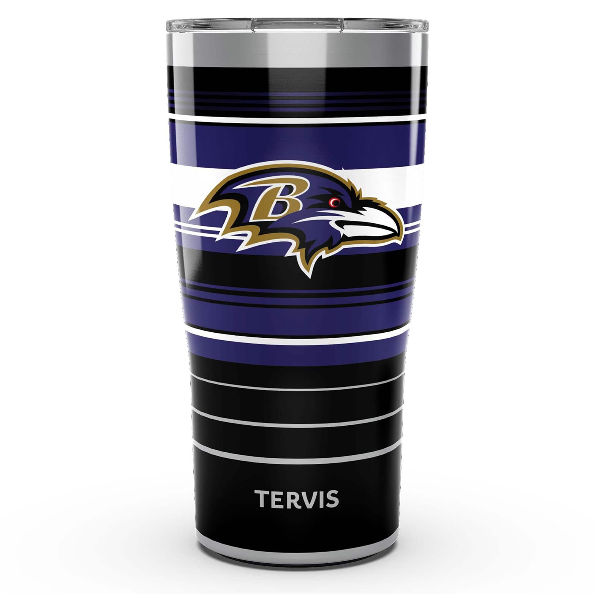 Tervis - Baltimore Ravens 20oz. Hype Stripe Stainless Steel Tumbler - Multicolor