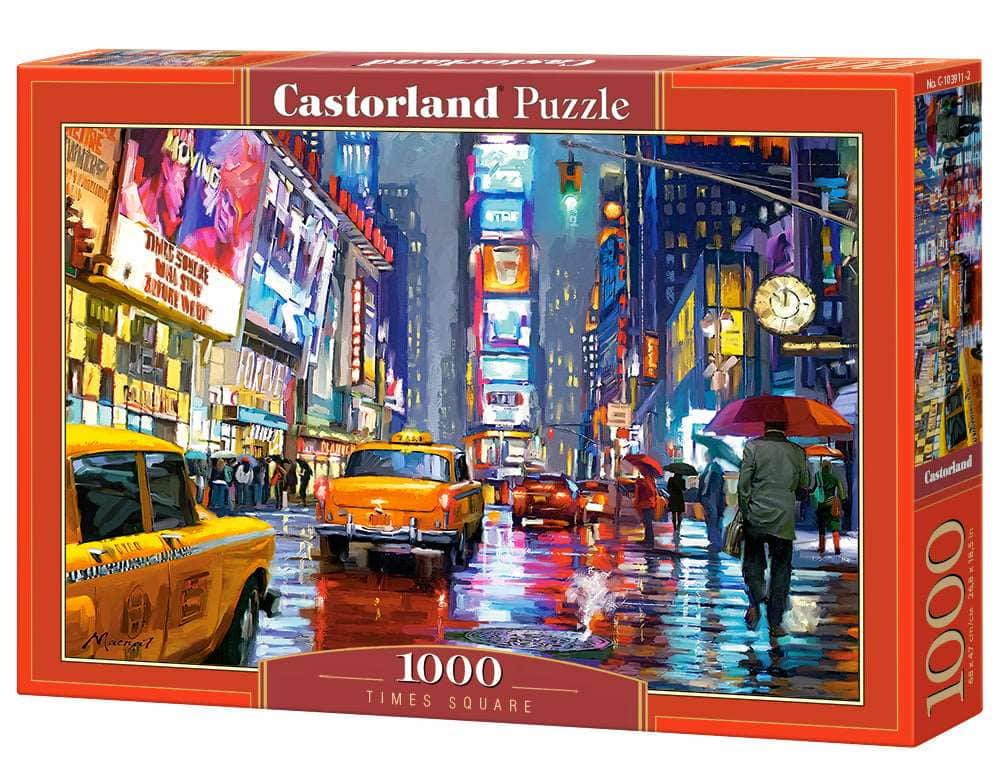 Castorland 1000 Piece Jigsaw Puzzle, Times Square, NY, New York