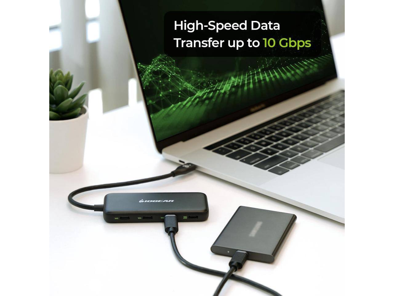 High-Speed Data Transfer up to 10 Gbps

IDDEAR
