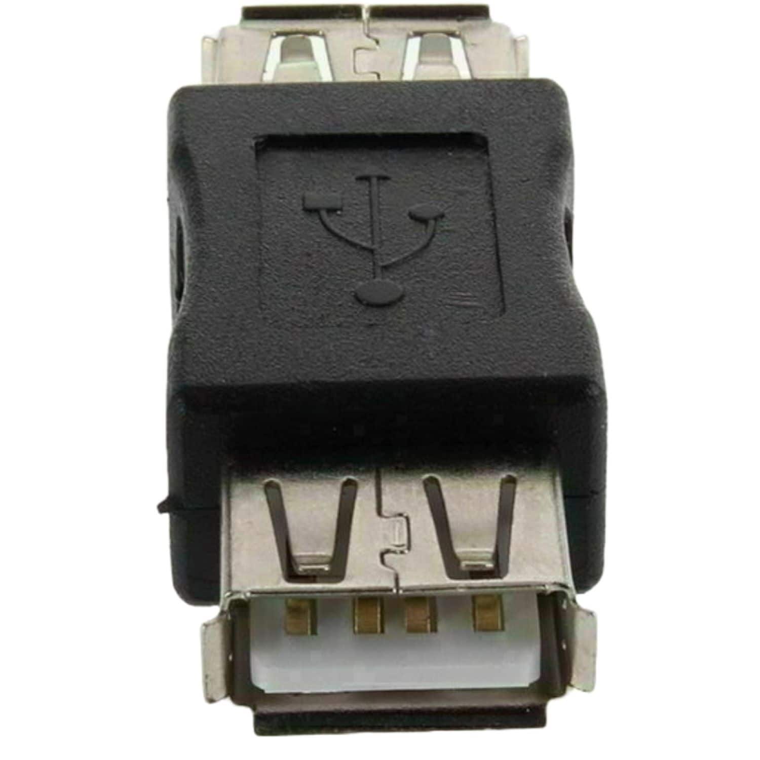 Sanoxy - USB A Female to Female Adapter High Speed Durable - Black price history on PriceWatchPro