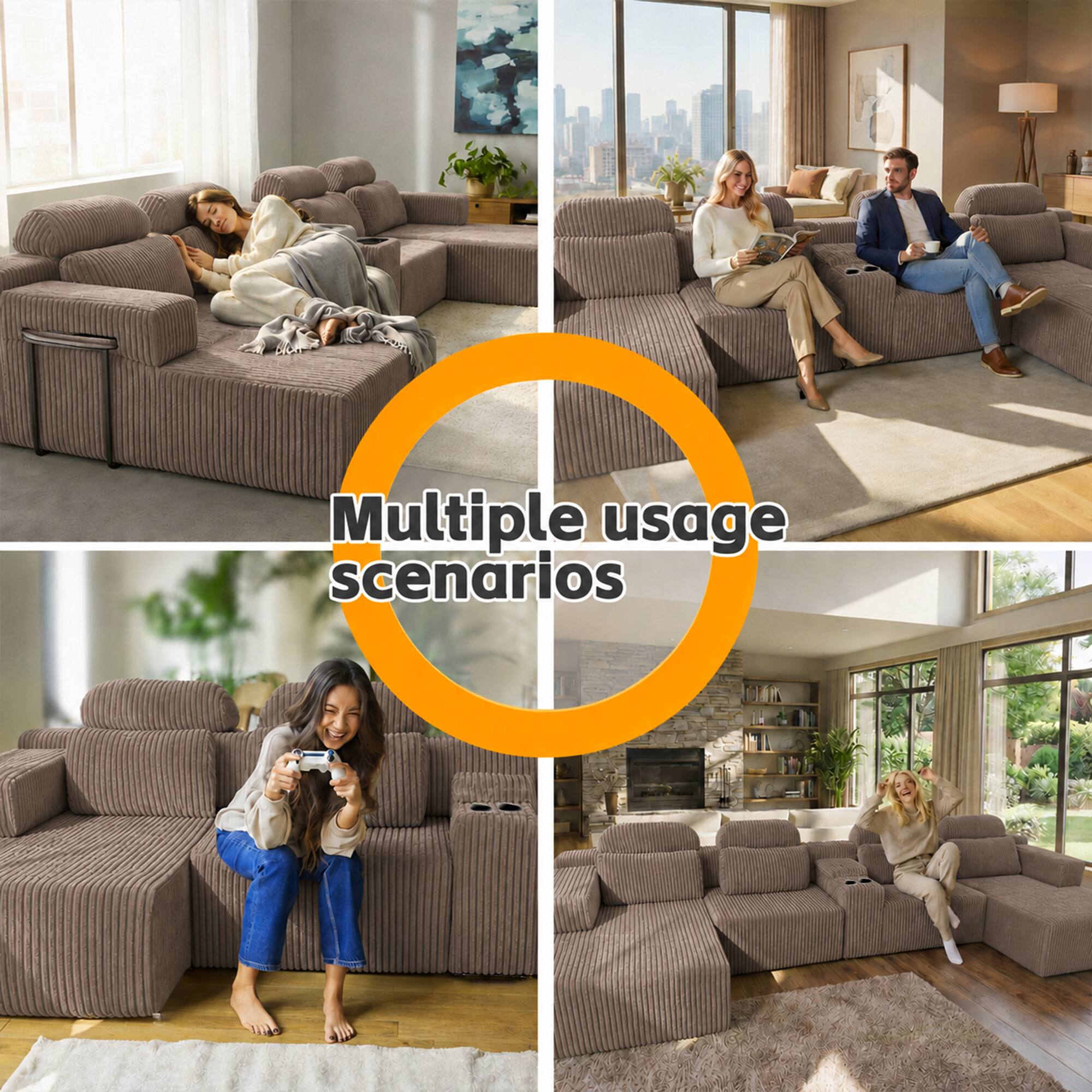 Multiple usage scenarios