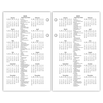 2018 2029 E M I 1 u 9 M W M 1

2018 Important Dates
January
February
March
April
May
June
July
August
September
October
November
December

2029 Important Dates
January
February
March
April
May
June
July
August
September
October
November
December