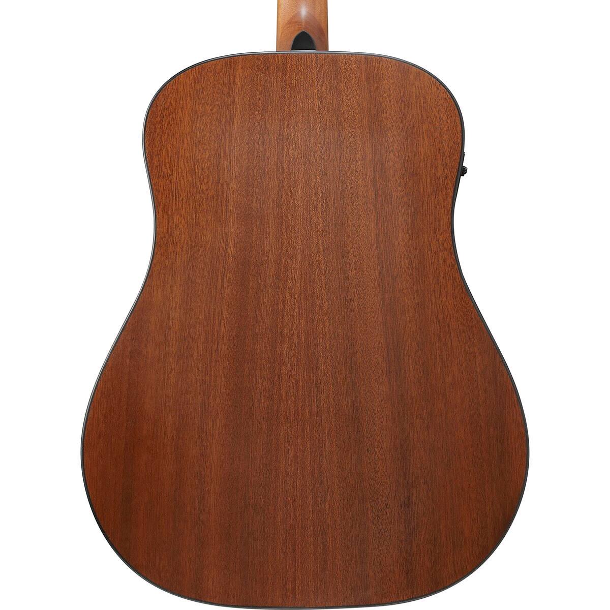 Alt View 4. Ibanez - Ibanez Advanced Acoustic AAD54E Acoustic Electric Guitar, Mahogany Sunburst.