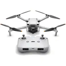 Front. DJI - DJI Mini 3 Drone with RC-N1 Remote Controller.