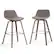 Alt View 14. Simpli Home - Randolph Bentwood Counter Height Stool (Set of 2) - Mocha.
