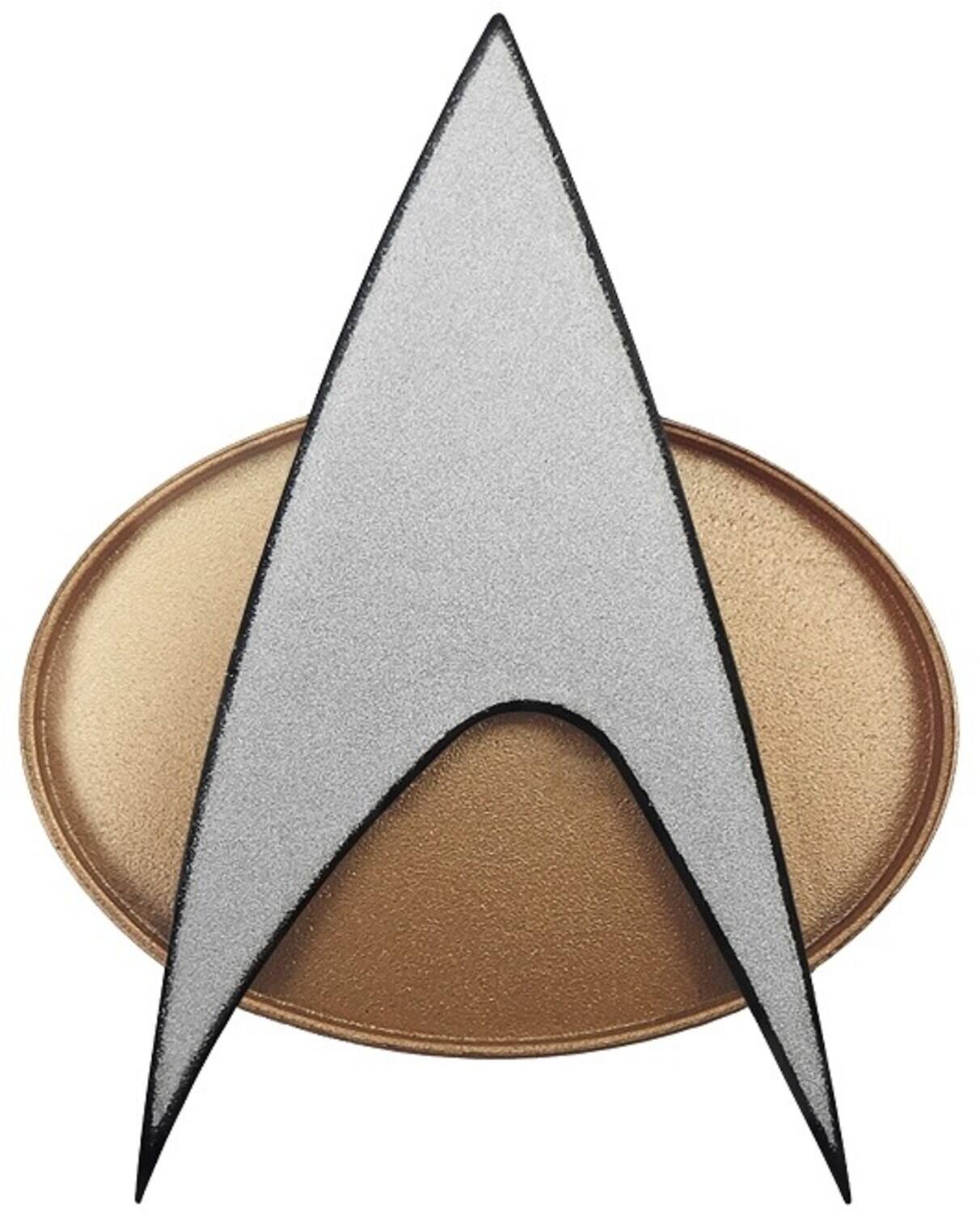 Alt View 1. PopMarket - Fametek STCOB - Star Trek: The Next Generation - Chirping ComBadge Pin   - COLLECTIBLES - Multicolor.