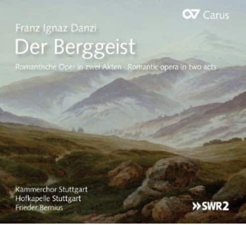 Frieder Bernius - Der Berggeist. Romantic Opera in Two Acts  - COMPACT DISCS
