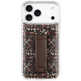 Walli Cases - Phone Case with Wallet and Finger Strap for iPhone 17 Pro - Twilight Blossom