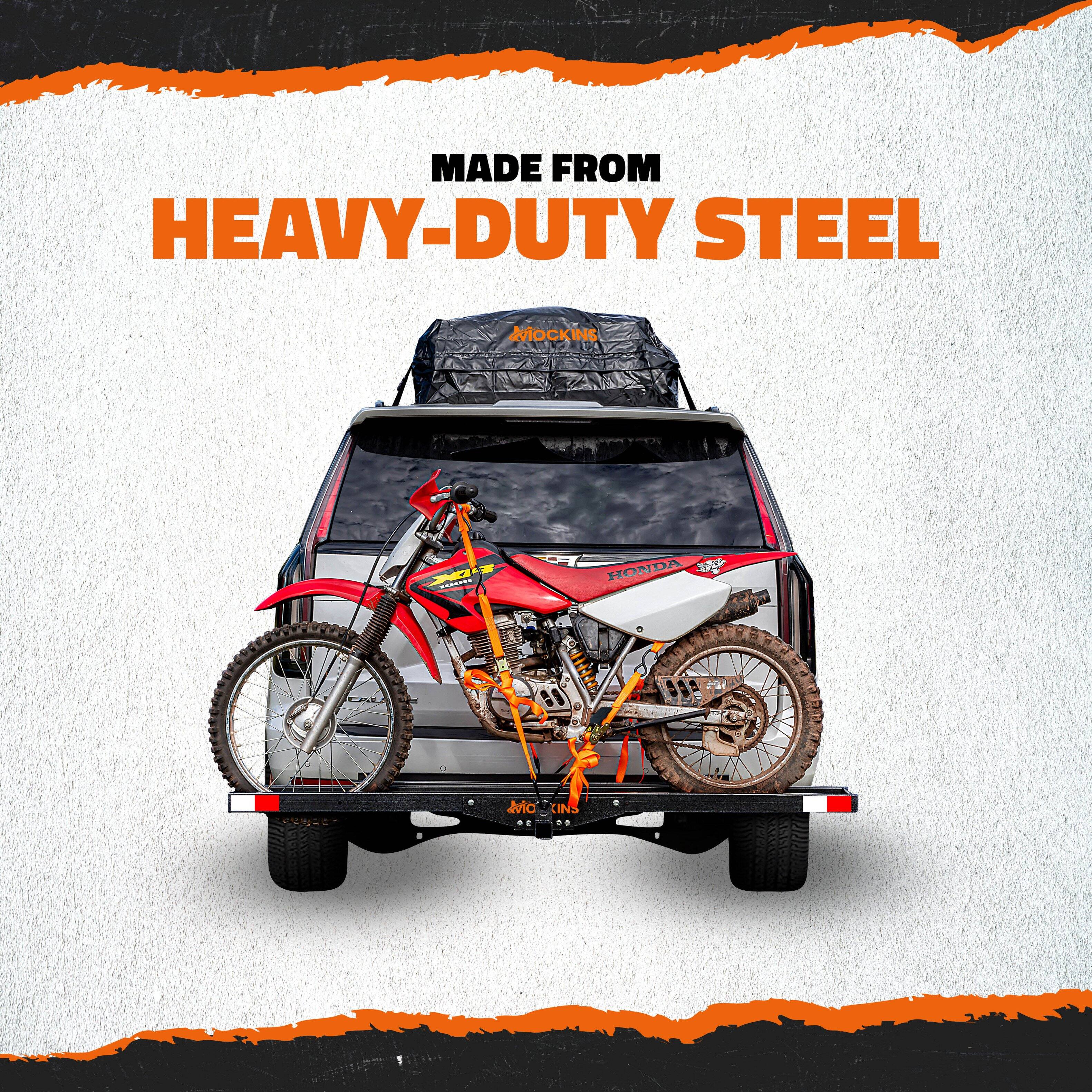 MADE FROM  
HEAVY-DUTY STEEL