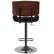 Alt View 13. Simpli Home - Holland Adjustable Bar Stool - Black.