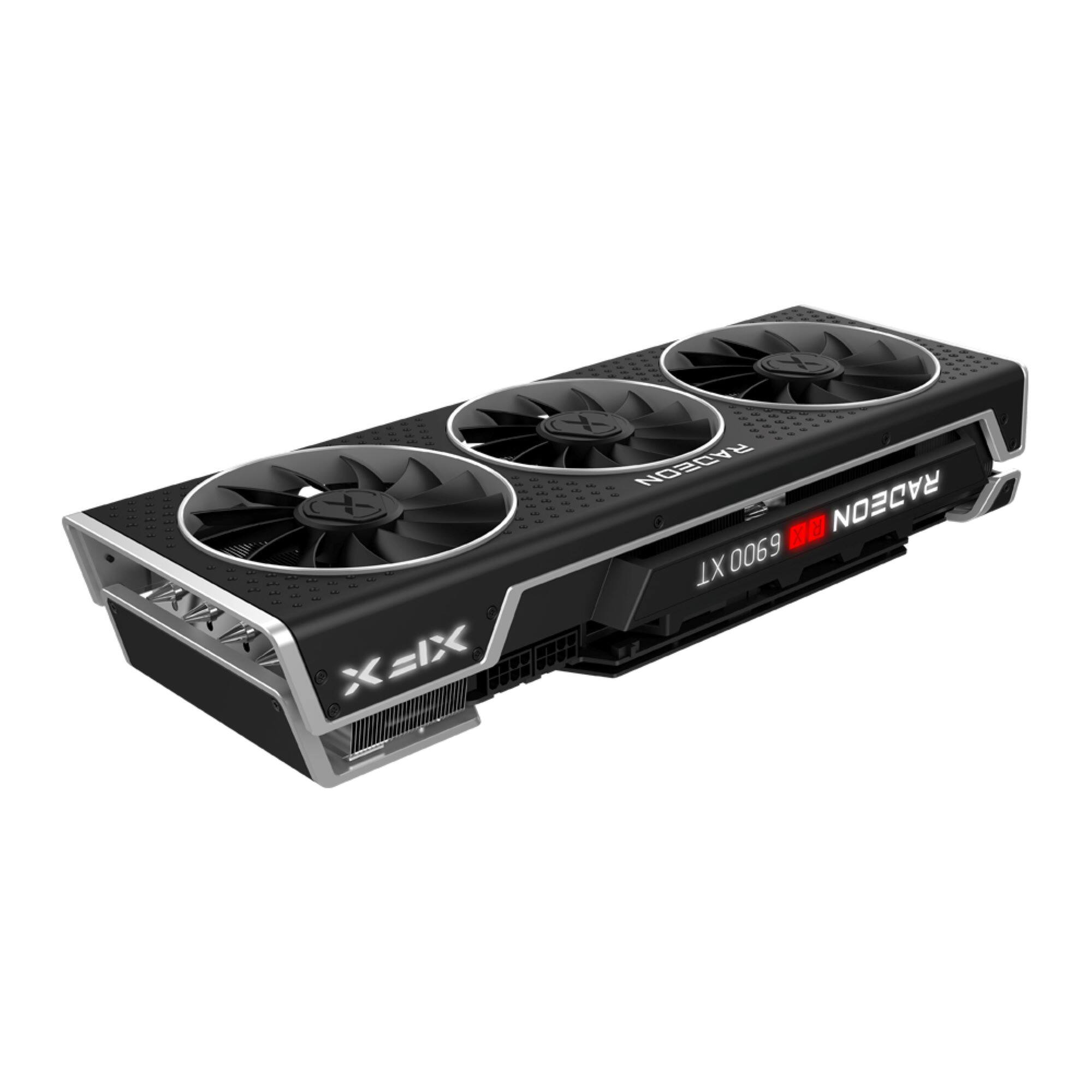 Alt View 12. XFX - SPEEDSTER MERC319 AMD Radeon RX 6900 XT 16GB GDDR6 PCI Express 4.0 Gaming Graphics Card - Black.