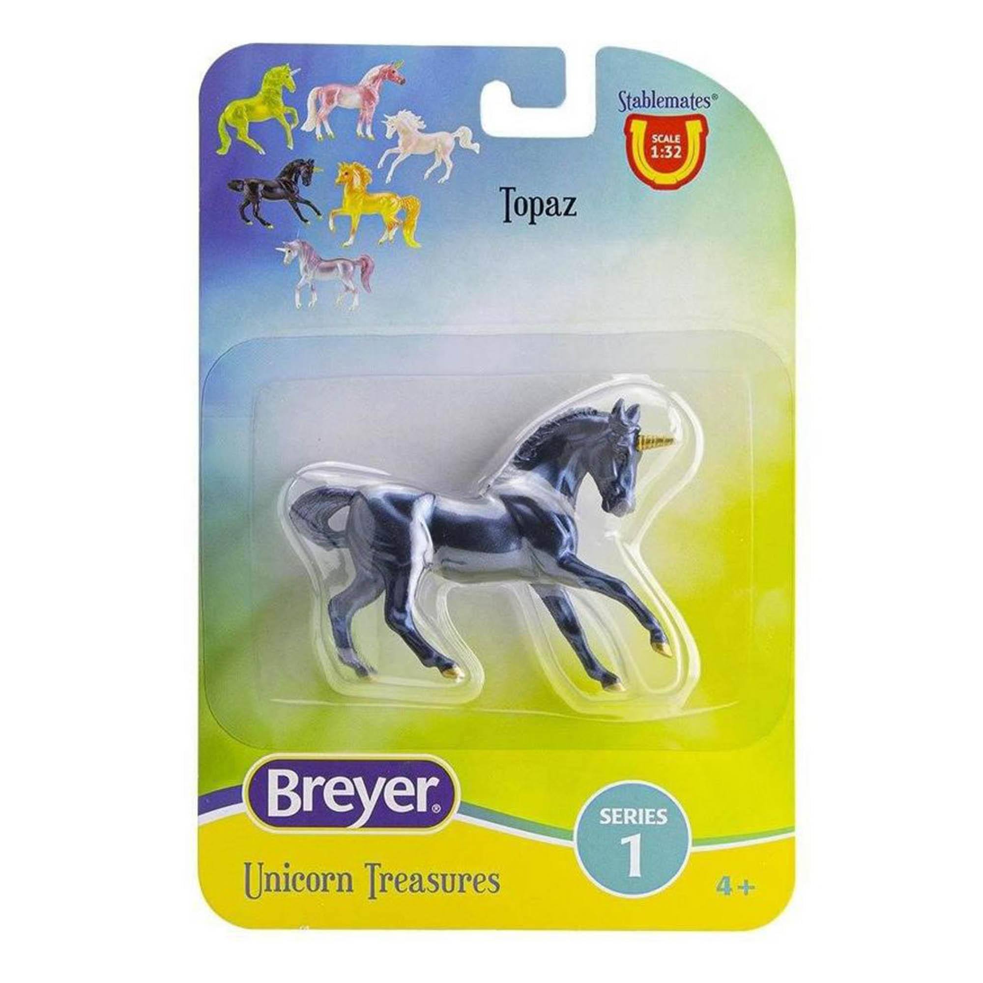Stablemates  
SCALE 1:32  
Topaz  

Breyer  
Unicorn Treasures  
SERIES 1  
4+