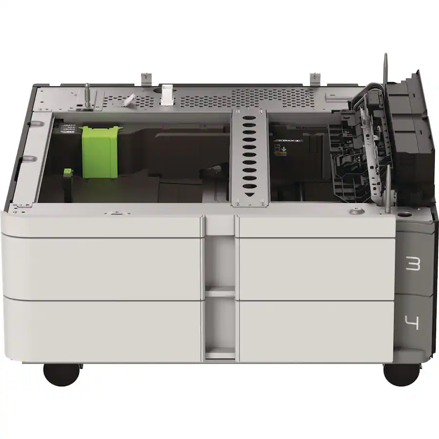 Copier Tray Lexmark 2 x 550 Sheet Tray 2 x 550 Sheet Plain Paper Gray 20L8801 ...