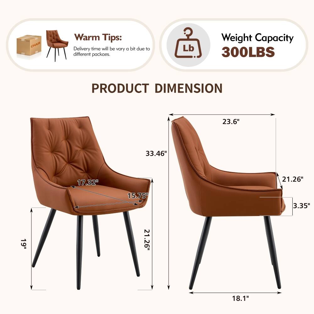 Warm Tips: Delivery time will be vary a bit due to different packages.  
Weight Capacity: 300LBS  
PRODUCT DIMENSION:  
23.6" x 33.46" x 17.32"  
21.26" x 15.75" x 3.35"  
19" x 21.26" x 18.1"