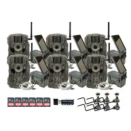 Stealth Cam - 36MP Fusion Max Cellular Trail Camera with Power Bundle (6 Pack)