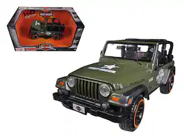 Jeep Wrangler Rubicon Harley Davidson 1/27 Diecast Model by Maisto - Green