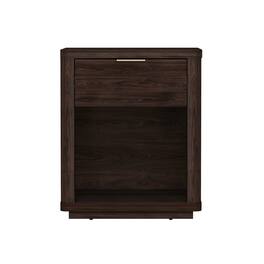 Manhattan Comfort - Evelyn Modern 20" Nightstand - Brown